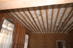 N Spray foam insulation