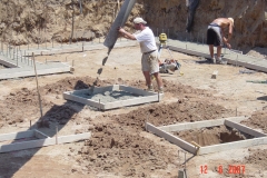 D Pouring footings