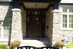 custom wood front door